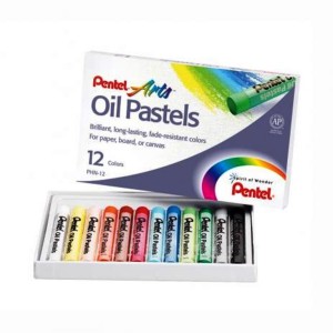 GIZ PASTEL OIL 12 CORES PHN-12 PENTEL