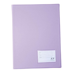 PASTA CATÁLOGO COM 20 PLÁSTICOSREF.132 LILAS ACP