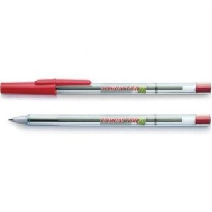 CANETA ESFEROGRÁFICA VERMELHA 0.7 COMPACTOR