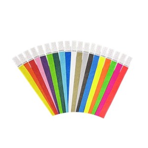 PULSEIRA VIP TYVEK FIX BANDS ROSA CHICLETE C/50 POPPER