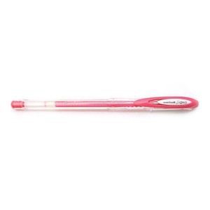 CANETA EM GEL ANGELIC SIGNO VERMELHO ROSADO UNIBALL