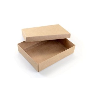 CAIXA PARA PRESENTE KRAFT 43X32X7CM REF.36 ZAGAROLLO