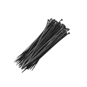 ABRAÇADEIRA DE NYLON PRETA 4,8 X 300 MM PRETA COM 100 UNIDADES STARFER