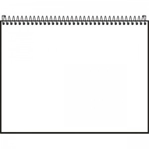 CADERNO CAPA DURA 297X210MM 50FLS 150G SKETCHBOOK ACADÉMIE TILIBRA
