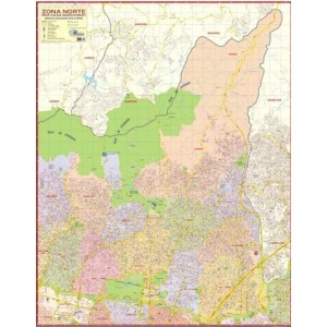 MAPA ZONA NORTE DE SÃO PAULO MULTIMAPAS