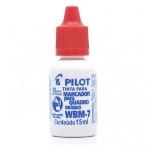 TINTA PARA MARCADOR DE QUADRO BRANCO COR VERMELHO 15 ML PILOT