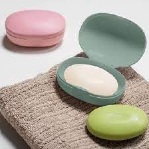 SABONETEIRA DE PLÁSTICO SOFT AZUL GLACIAL OU