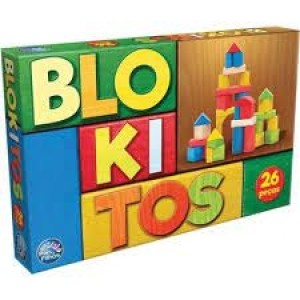 BLOKITOS MONTA TUDO COM 26 PEÇAS PAIS&FILHOS