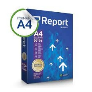 PAPEL SULFITE A4 90 G/M² BRANCO COM 500 FOLHAS REPORT