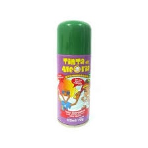 TINTA SPRAY PARA CABELOS 120ML VERDE
