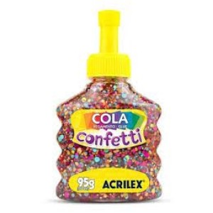 COLA CONFETTI 95G FANTASIA ACRILEX