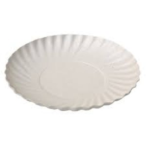 PRATO DE PAPELÃO PINUS 13CM N1 COM 10 UNIDADES DESKART