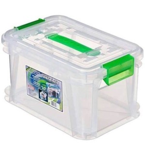 CAIXA ORGANIZADORA PLÁSTICA 7L OR-01 31,4x20,3x17,8CM SÃO BERNARDO