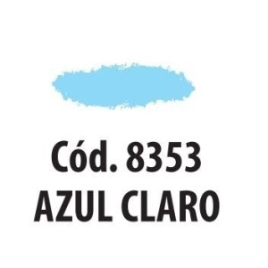 TINTA GUACHE 250ML AZUL CLARO 8353 RADEX