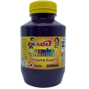 TINTA GUACHE 250ML ROXO 8356 RADEX