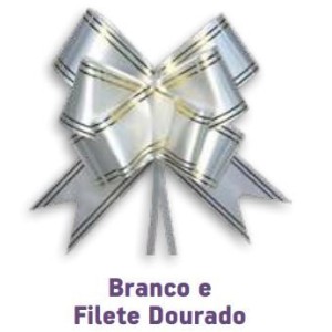 LAÇO FÁCIL P 11mm X 20,5cm BRANCO C/10 UNIDADES MAKE