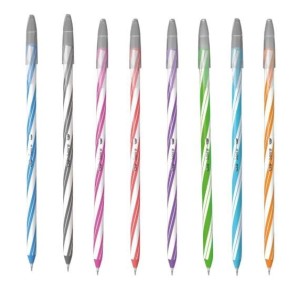 CANETA EM GEL 0,7MM 8 CORES SPIRO CIS