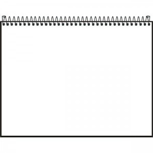 CADERNO CAPA PLÁSTICA 297X210MM 50FLS 150G SKETCHBOOK ACADÉMIE TILIBRA