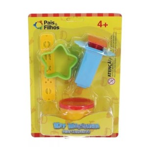 KIT MASSINHA DE MODELAR MINI CONJUNTO PAIS & FILHOS