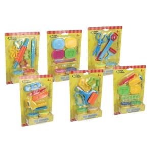 KIT MASSINHA DE MODELAR MINI CONJUNTO PAIS & FILHOS