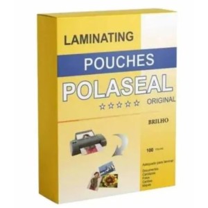 POLASEAL CRACHÁ 0,07 59x86 C/100 UNIDADES PARA PLASTIFICAÇÃO