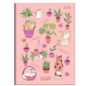 CADERNO 80FLS UNIVERSITÁRIO CAPA DURA BROCHURA CLIFF FORONI