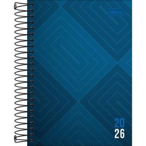 AGENDA 12,9x18,7CM ZIP 2026 TILIBRA