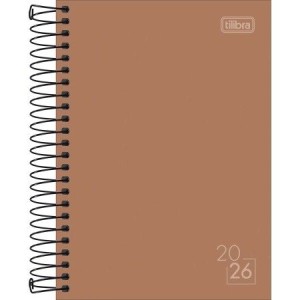 AGENDA 12,9x18,7CM SPICE FEMININA CORES 2026 TILIBRA