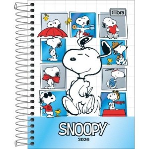 AGENDA 12,9x18,7CM SNOOPY 2026 TILIBRA