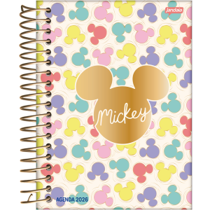 AGENDA 13,3x17,8 MICKEY MOUSE 2026 JANDAIA